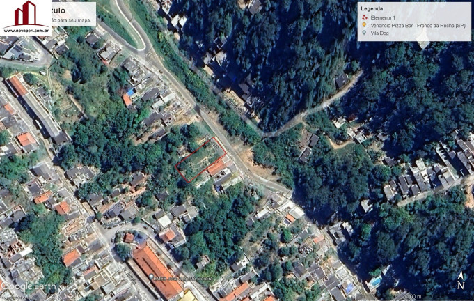 Terreno à Venda, 430 m² em Estância Lago Azul - Franco Da Rocha