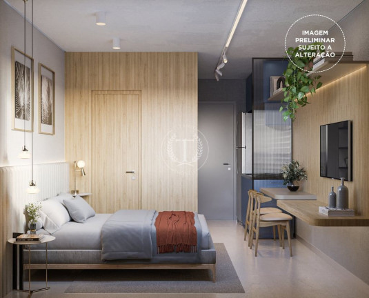 Imagem Apartamento com 1 Quarto à Venda, 17 m² em Tatuapé - São Paulo