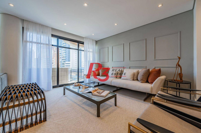 Imagem Apartamento com 3 Quartos à Venda, 185 m² em Gonzaga - Santos