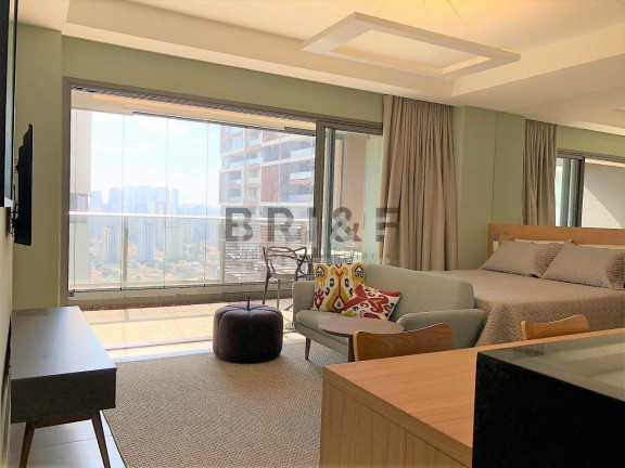 Imagem Apartamento com 1 Quarto à Venda, 43 m² em Brooklin - São Paulo Imagem Apartamento com 1 Quarto à Venda, 43 m² em Brooklin - São Paulo