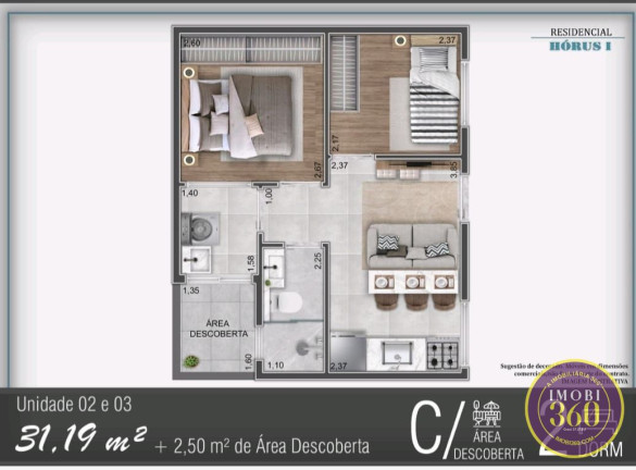 Imagem Apartamento com 2 Quartos à Venda, 31 m² em Vila Matilde - São Paulo
