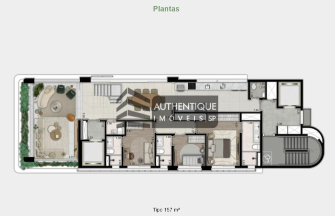 Imagem Apartamento com 3 Quartos à Venda, 157 m² em Alto Da Lapa - São Paulo Imagem Apartamento com 3 Quartos à Venda, 157 m² em Alto Da Lapa - São Paulo