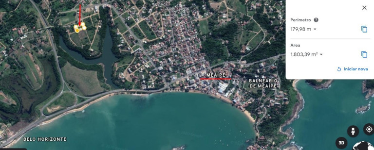 Imóvel à Venda, 1.800 m² em Meaípe - Guarapari