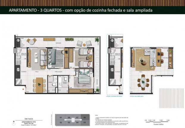 Imagem Apartamento com 3 Quartos à Venda, 91 m²em Tijuca - Rio De Janeiro