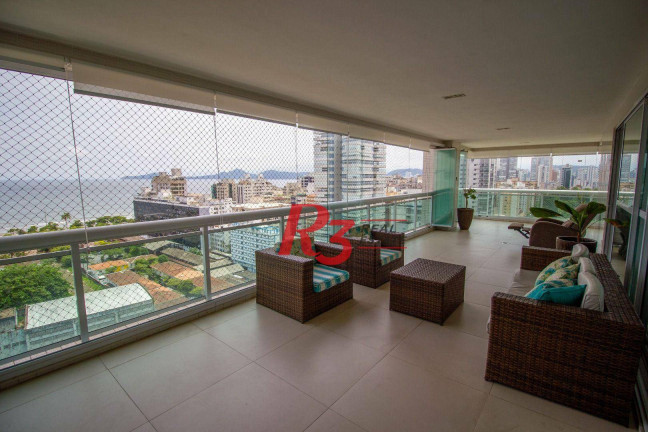 Imagem Apartamento com 4 Quartos à Venda, 324 m² em Aparecida - Santos Imagem Apartamento com 4 Quartos à Venda, 324 m² em Aparecida - Santos