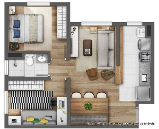 Imagem Apartamento com 2 Quartos à Venda, 47 m² em Jardim Boa Vista (zona Oeste) - São Paulo Imagem Apartamento com 2 Quartos à Venda, 47 m² em Jardim Boa Vista (zona Oeste) - São Paulo