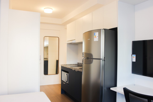 Imagem Apartamento com 1 Quarto para Alugar, 27 m² em Jardim Paulistano - São Paulo