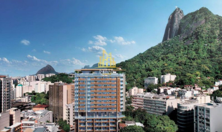 Foto do imóvel Apartamento com 1 Quarto à Venda, 32 m² em Humaitá - Rio De Janeiro