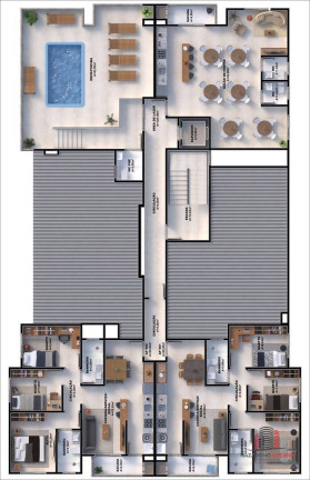 Imagem Apartamento com 2 Quartos à Venda, 59 m² em Nova Palhoça - Palhoça