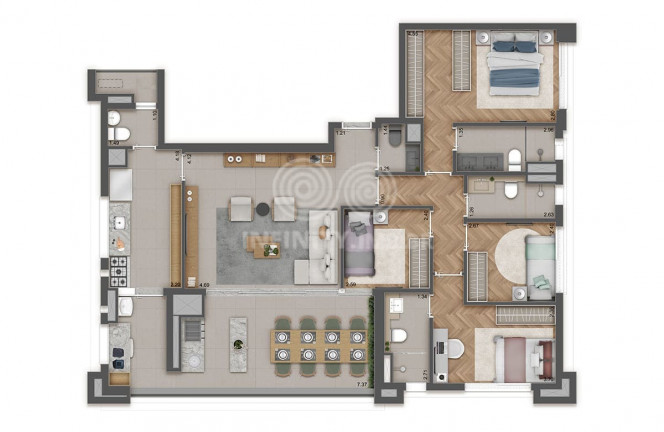 Imagem Apartamento com 4 Quartos à Venda, 127 m² em Aclimação - São Paulo