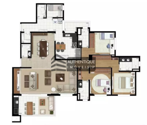 Imagem Apartamento com 3 Quartos à Venda, 148 m² em Tatuapé - São Paulo Imagem Apartamento com 3 Quartos à Venda, 148 m² em Tatuapé - São Paulo