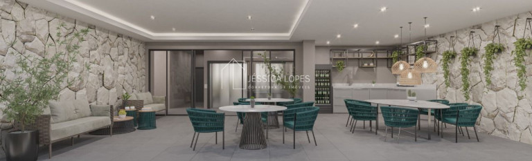 Imagem Apartamento com 1 Quarto à Venda, 37 m² em Praia De Santa Rita - Extremoz