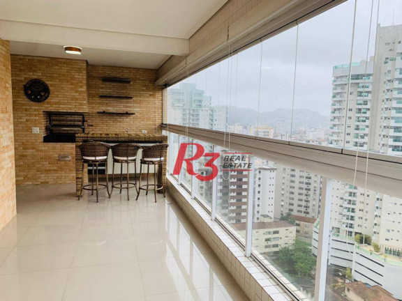 Imagem Apartamento com 3 Quartos à Venda, 134 m² em Gonzaga - Santos