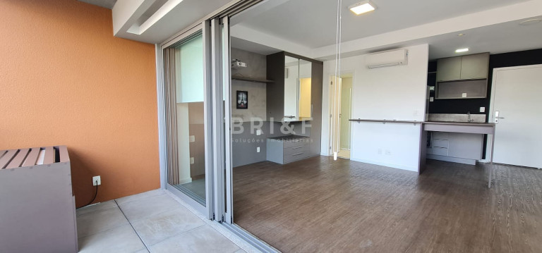 Imagem Apartamento com 1 Quarto para Alugar, 40 m² em Brooklin Paulista - São Paulo