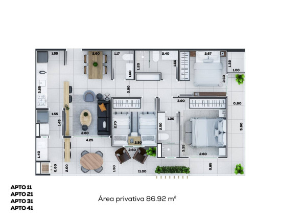 Imagem Apartamento com 3 Quartos à Venda, 85 m² em Itaguá - Ubatuba Imagem Apartamento com 3 Quartos à Venda, 85 m² em Itaguá - Ubatuba