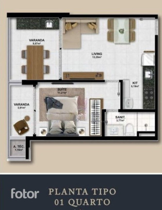 Imagem Apartamento com 1 Quarto à Venda, 47 m² em Barra - Salvador Imagem Apartamento com 1 Quarto à Venda, 47 m² em Barra - Salvador