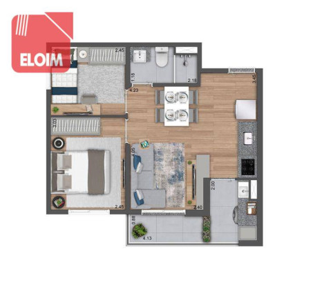 Imagem Apartamento com 1 Quarto à Venda, 38 m² em Freguesia Do ó - São Paulo Imagem Apartamento com 1 Quarto à Venda, 38 m² em Freguesia Do ó - São Paulo