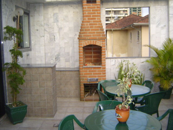 Imagem Casa com 3 Quartos para Alugar, 320 m² em Gonzaga - Santos