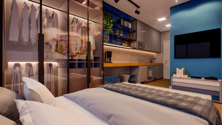 Imagem Apartamento com 1 Quarto à Venda, 17 m² em água Verde - Curitiba