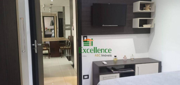 Imagem Apartamento com 2 Quartos à Venda, 52 m² em Vila Homero Thon - Santo André