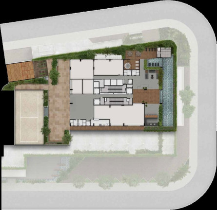 Imagem Apartamento com 1 Quarto à Venda, 71 m² em Park Lozandes - Goiânia