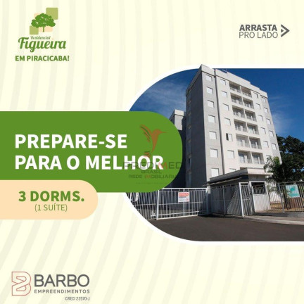 Imagem Apartamento com 3 Quartos à Venda, 71 m² em Dois Corregos - Piracicaba