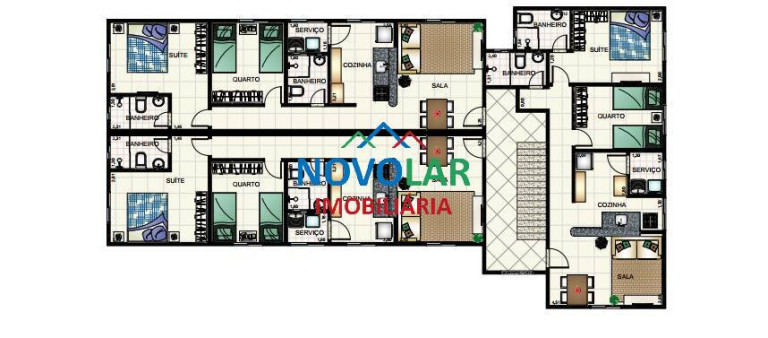 Apartamento com 2 Quartos à Venda, 75 m² em Balneário São Pedro - São Pedro Da Aldeia