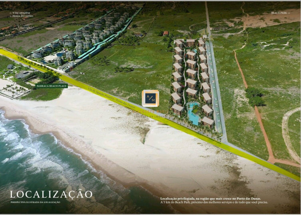 Imagem Apartamento com 3 Quartos à Venda, 75 m² em Porto Das Dunas - Aquiraz Imagem Apartamento com 3 Quartos à Venda, 75 m² em Porto Das Dunas - Aquiraz