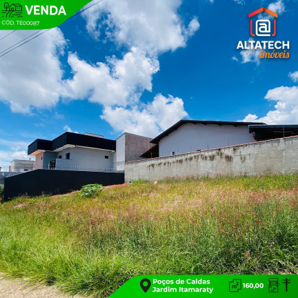 Terreno à Venda, 160 m² em Jardim Itamaraty - Poços De Caldas