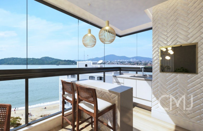 Imagem Apartamento com 2 Quartos à Venda, 79 m² em Centro - Balneário Piçarras