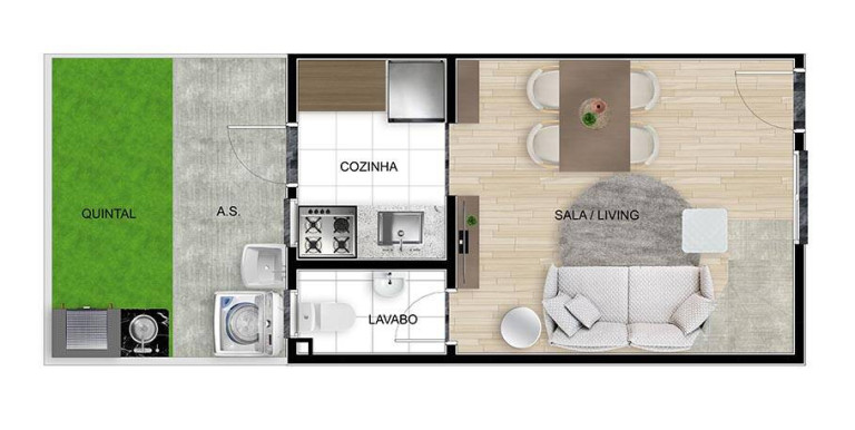 Imagem Casa com 2 Quartos à Venda,  em Jardim Sandra - Cotia