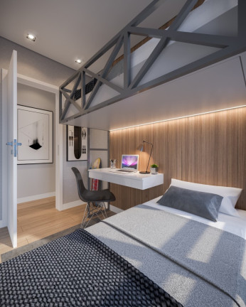 Imagem Apartamento com 2 Quartos à Venda, 43 m² em Pinheirinho - Curitiba Imagem Apartamento com 2 Quartos à Venda, 43 m² em Pinheirinho - Curitiba