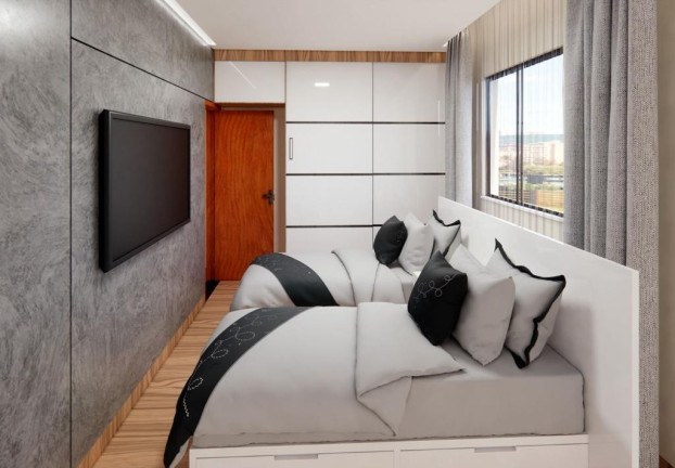 Imagem Apartamento com 2 Quartos à Venda, 52 m² em Arvoredo - Contagem