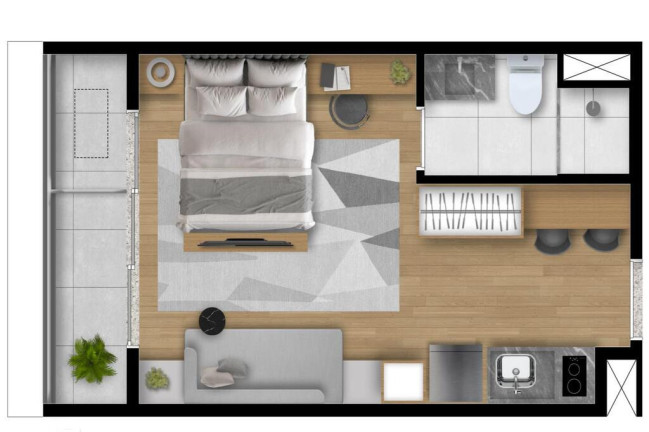 Imagem Apartamento com 2 Quartos à Venda, 45 m² em Vila Clementino - São Paulo Imagem Apartamento com 2 Quartos à Venda, 45 m² em Vila Clementino - São Paulo