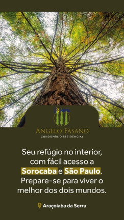 Imagem Terreno à Venda, 250 m² em Condomínio Residencial ângelo Fasano - Araçoiaba Da Serra Imagem Terreno à Venda, 250 m² em Condomínio Residencial ângelo Fasano - Araçoiaba Da Serra