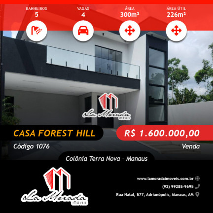 Imagem Casa com 3 Quartos à Venda, 226 m² em Colônia Terra Nova - Manaus Imagem Casa com 3 Quartos à Venda, 226 m² em Colônia Terra Nova - Manaus