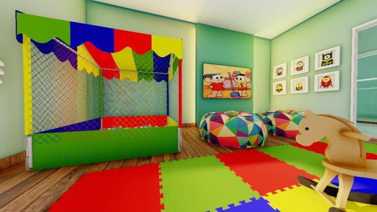 Imagem Apartamento com 1 Quarto à Venda, 46 m² em Caiçara - Praia Grande