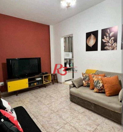 Imagem Apartamento com 1 Quarto à Venda, 50 m² em Gonzaga - Santos