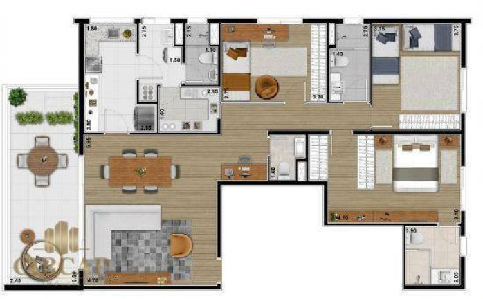 Imagem Apartamento com 3 Quartos à Venda, 132 m² em Alto Da Lapa - São Paulo