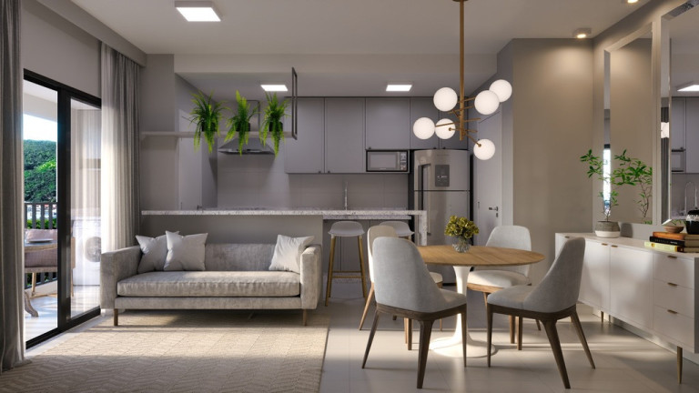 Imagem Apartamento com 2 Quartos à Venda, 54 m² em Porto Belo - Porto Belo