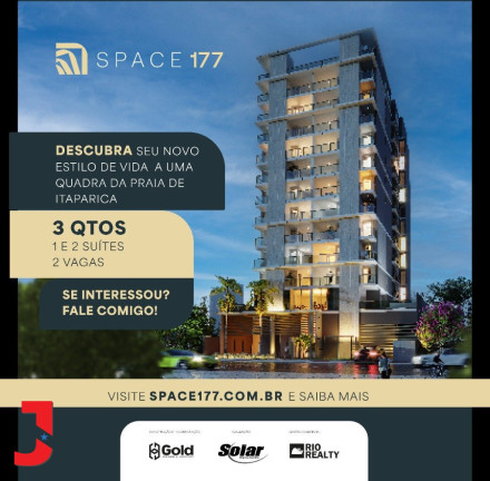 Imagem Apartamento com 3 Quartos à Venda, em Praia De Itaparica - Vila Velha Imagem Apartamento com 3 Quartos à Venda, em Praia De Itaparica - Vila Velha