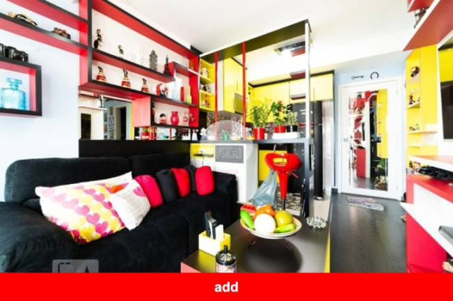 Apartamento com 1 Quarto à Venda, 33 m² em Brooklin Paulista - São Paulo