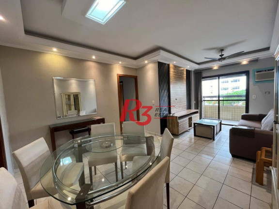 Apartamento com 3 Quartos à Venda, 132 m² em Embaré - Santos