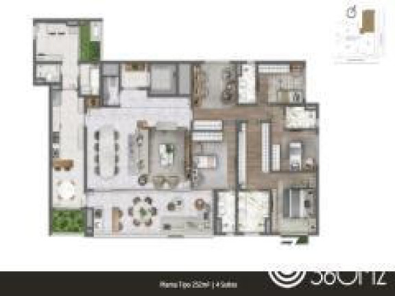 Imagem Apartamento com 3 Quartos à Venda, 252 m² em Indianópolis - São Paulo Imagem Apartamento com 3 Quartos à Venda, 252 m² em Indianópolis - São Paulo