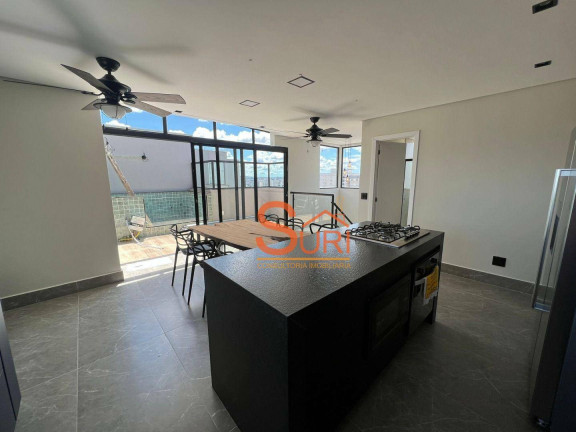 Imagem Cobertura com 1 Quarto à Venda, 90 m² em Campestre - Santo André