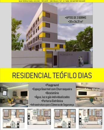 Imagem Apartamento com 2 Quartos à Venda, 30 m² em Vila Regente Feijó - São Paulo Imagem Apartamento com 2 Quartos à Venda, 30 m² em Vila Regente Feijó - São Paulo