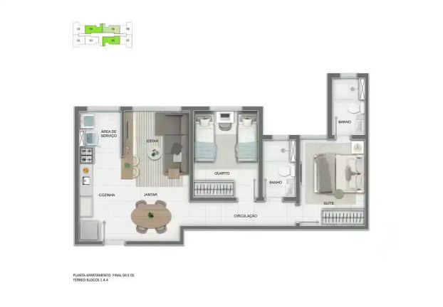Imagem Apartamento com 2 Quartos à Venda, 51 m² em Estoril - Belo Horizonte
