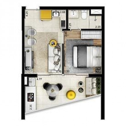 Imagem Apartamento com 1 Quarto à Venda, 55 m² em Pinheiros - São Paulo Imagem Apartamento com 1 Quarto à Venda, 55 m² em Pinheiros - São Paulo