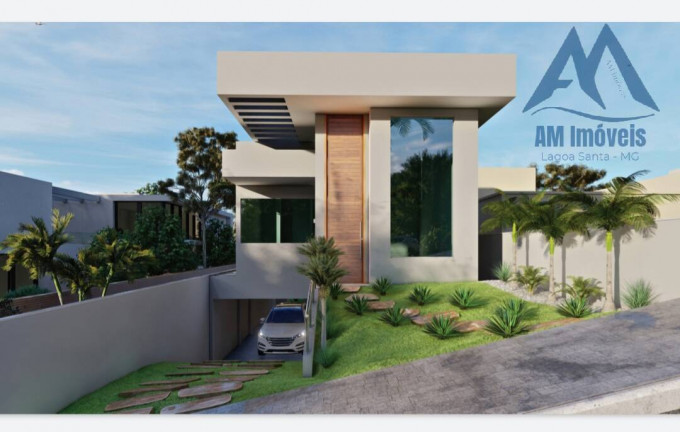 Casa de Condomínio com 4 Quartos à Venda, 262 m² em Condomínio Trilhas Do Sol - Lagoa Santa