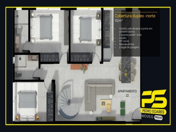 Imagem Imóvel com 4 Quartos à Venda, 205 m² em Bessa - João Pessoa Imagem Imóvel com 4 Quartos à Venda, 205 m² em Bessa - João Pessoa